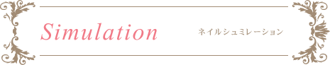 ネイルシュミレーション